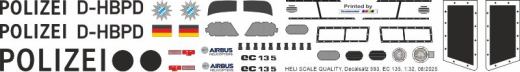 EC 135 - Polizei Bayern - D-HBPD - Decal 593