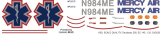 EC 145 - Mercy Air - N984ME - Decal 256