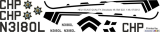 Bell 222 - California Highway Patrol - N3180L - Decal 49
