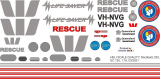 EC 135 - Westpac Rescue - VH-NVG - Decal 293
