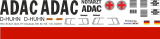 Bo 105CB - ADAC - D-HUHN Christoph 16 - Decal 299