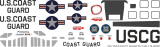 H-34G / HUS-1G / S-58 - US Coast Guard - Decal 69