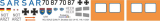 UH-1D - Bundeswehr SAR 41 70+87 - Decal 323