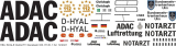 H145 / EC 145T2 - ADAC - D-HYAL Christoph 22 - BwKh Ulm - Decal 333