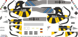Bo 105 P1-A1 - Bundeswehr Hornisse - 86+49 - Decal 339