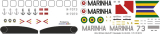 AS 332 - Marine Brasilien - N-7073 - Decal 33