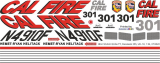 UH-1H - CAL FIRE - N4910F - Decal 355
