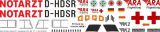 BK 117 - ARA Flugrettung - D-HDSR - Decal 342