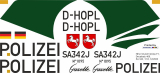 SA 342J - Police Niedersachsen - D-HOPL - Decal 469