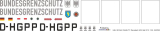 Bell 212 - Bundesgrenzschutz - D-HGPP - Decal 402