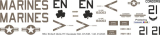 CH-53E - US Marines - HMH-464 Nr. 21 - Decal 392