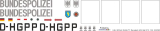 Bell 212 - Bundespolizei - D-HGPP - Decal 403