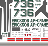 S-64F - Erickson Air-Crane - N163AC Bubba - Decal 417