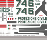 S-64E - Protezione Civile - N194AC Delilah - Decal 427