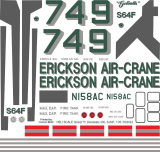 S-64F - Erickson Air-Crane - N158AC Goliath - Decal 430