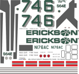S-64E - Erickson - N176AC Lucille - Decal 433