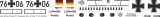 H145M / EC 145T2 - Bundeswehr Luftwaffe 76+06 - Decal 450