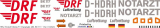 BK 117 - DRF - D-HDRH - Decal 480
