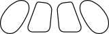 MD 520N - Decal Fensterrahmen - Decal 373