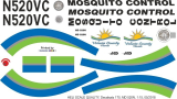 MD 520N - Mosquito Control - N520VC - Decal 170