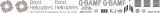 Bo 105 - Bond Helicopters - G-BAMF - Decal 543