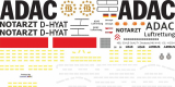 H145 / EC 145T2 - ADAC - D-HYAT new Christoph 26 - Decal 549