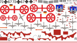 UH-1D - Bundeswehr Heer 72+67 - 40 years THR 30 - Decal 553