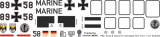 S-61 - Bundeswehr Marine - 89+58 alte Version - Decal 567