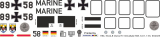 S-61 - Bundeswehr Marine - 89+58 new version - Decal 568