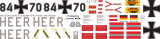 CH-53 - Bundeswehr Heer 84+70 - Decal 578