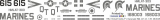 AH-1Z - US Marines - HMLAT-303 168003 - Decal 599