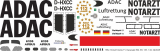 EC 135 - ADAC - D-HXCC Christoph 15 - Decal 602