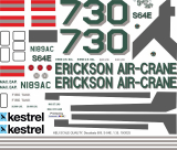 S-64E - Erickson Air-Crane - N189AC Gypsy Lady - Decal 609
