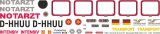 Bell 412 - DRF old - D-HHUU - Decal 608