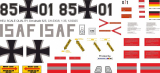 CH-53 - Bundeswehr ISAF 85+01 - Decal 625