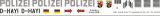 Bo 105CBS - Polizei Rheinland-Pfalz - D-HAYI alt - Decal 647
