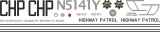 MD 500D - California Highway Patrol new - N5141Y - Decal 657