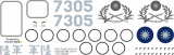 CH-47D - Taiwan Vanguard neu - 7305 - Decal 660