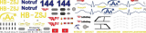 EC 135 - Alpine Air Ambulance - HB-ZSJ Christoph Liechtenstein - Decal 665