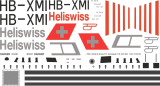 AS 350 - Heliswiss - HB-XMI - Decal 119