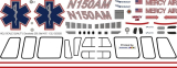 Bell 407 - Mercy Air - N150AM - Decal 259