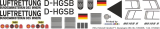 Bo 105CBS - Luftrettung BMI - D-HGSB - Decal 250