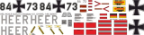 CH-53 - Bundeswehr Heer 84+73 - Decal 218