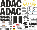 EC 135 - ADAC - D-HBYF Christoph 6 - Decal 122