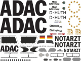 EC 135 - ADAC - D-HUTH Christoph 10 - Decal 160