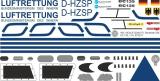 EC 135 - Luftrettung BMI - D-HZSP Christopoh 2 - Decal 273