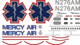 EC 135 - Mercy Air - N276AM - Decal 254
