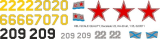 Ka-29 - Russian Navy old version - Decal 22