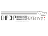 MD 500D - California Highway Patrol alt - N5141Y - Decal 41