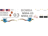 Mi-17MD / Mi-171 - Feuervogel - M994-03 - Decal 72